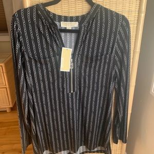 Michael Kors Chain Print Blouse